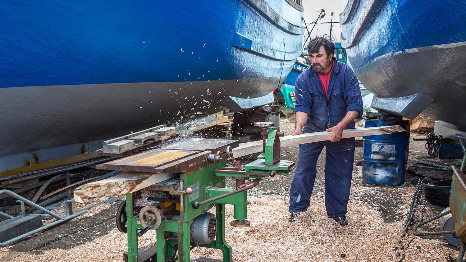 Carpintería de Ribera de Magallanes. (Foto: Universidad Austral de Chile)