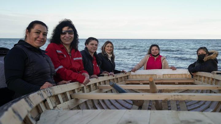 Mujeres en taller de Carpintería de Ribera